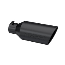 Load image into Gallery viewer, MBRP Universal Exhaust Tip 7in O.D. Rolled End 4in Inlet 18in Length - Black - DTX Performance