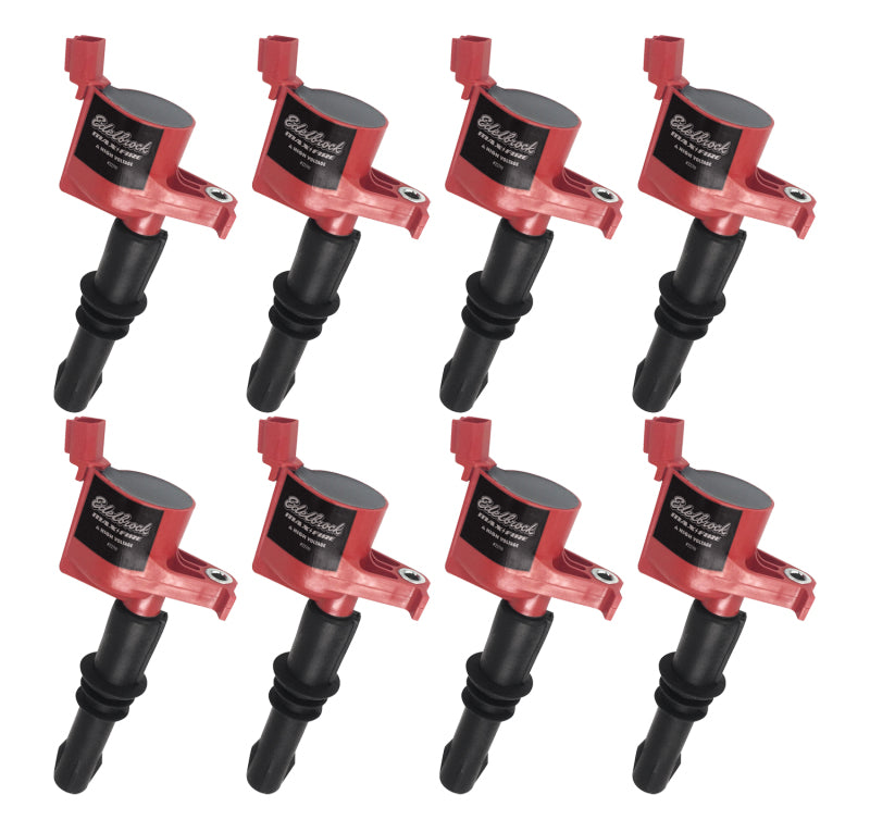 Edelbrock 08-18 Ford V8 4.6L-5.4L/V10 6.8L  Ignition Coil - Set of 8 - DTX Performance