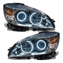 Load image into Gallery viewer, Oracle 08-11 Mercedes Benz C-Class Pre-Assembled Headlights - Chrome Housing - White - DTX Performance