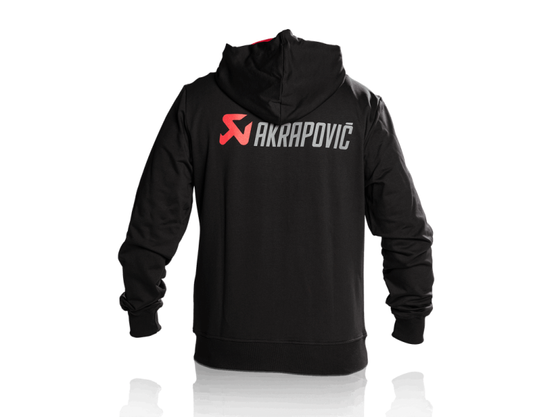 Akrapovic Mens Akrapovic Logo Black Hoodie - L - DTX Performance