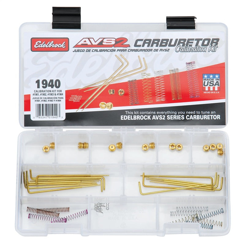 Edelbrock Calibration Kit for 1901 / 1902 / 1903 / 1904 - DTX Performance