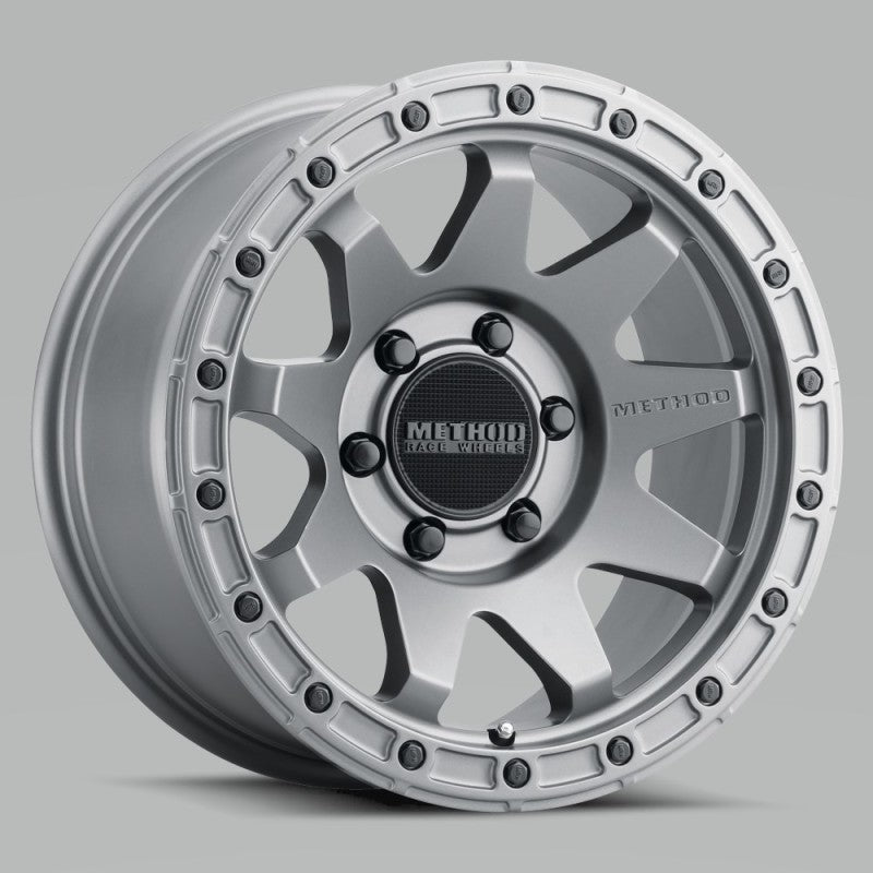 Method MR317 20x9 0mm Offset 6x5.5 106.25mm CB Matte Titanium Wheel - DTX Performance