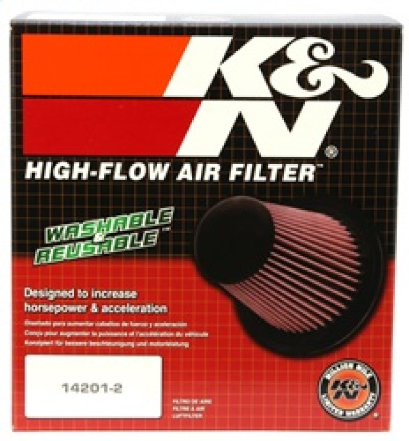 K&N Universal Air Filter 6in Flange / 7-1/2in Base / 4-1/2in Top / 6-1/2in Height - DTX Performance