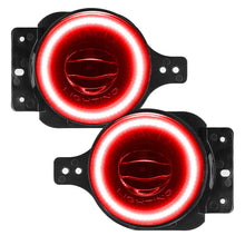 Load image into Gallery viewer, Oracle Jeep Wrangler JL/Gladiator JT Sport High Performance W LED Fog Lights - Red - DTX Performance