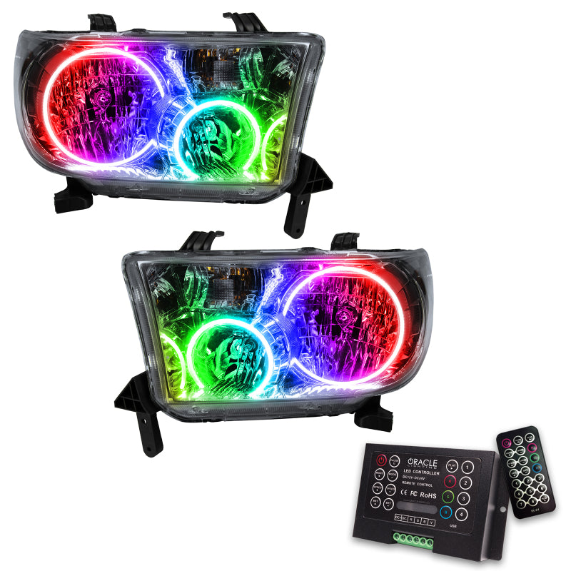 Oracle 08-16 Toyota Sequoia SMD HL - ColorSHIFT w/ 2.0 Controller - DTX Performance