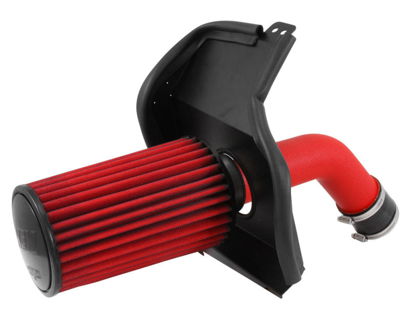 AEM 15-17 Subaru WRX STi 2.5L H4 - Cold Air Intake System - Wrinkle Red - DTX Performance