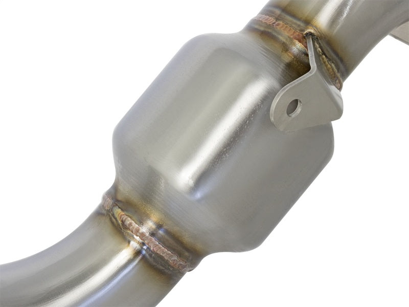 aFe Twisted Steel Down-Pipe Catted 13-16 Cadillac ATS L4-2.0L (t) - DTX Performance