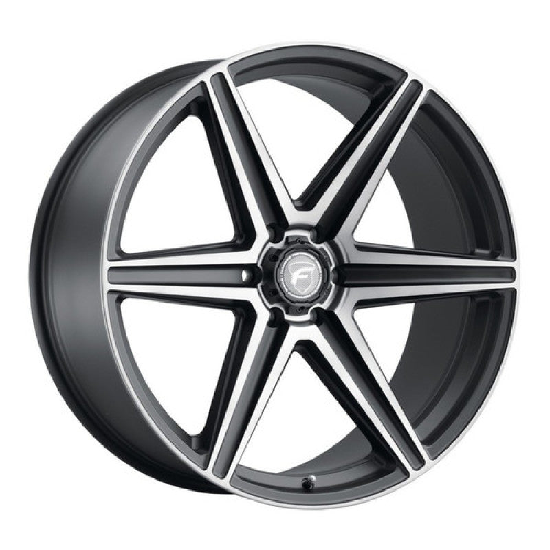 Forgestar X6 24x10 / 6x139.7 BP / ET25 / 6.5in BS Satin Black Wheel - DTX Performance