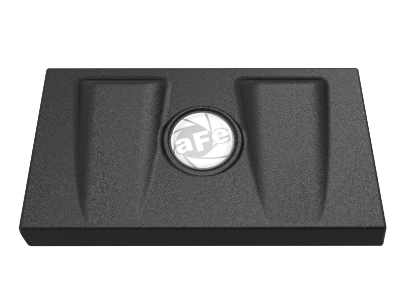 aFe Rapid Induction Intake System Cover, Black, 19-20 Ford Edge Ecoboost V6 2.7L (tt) - DTX Performance