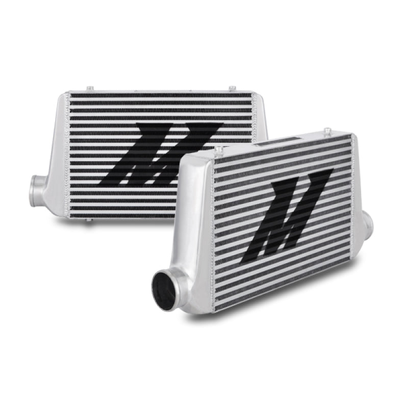 Mishimoto Universal Silver G Line Bar & Plate Intercooler Overall Size: 24.5x11.75x3 Core Size: 17.5 - DTX Performance