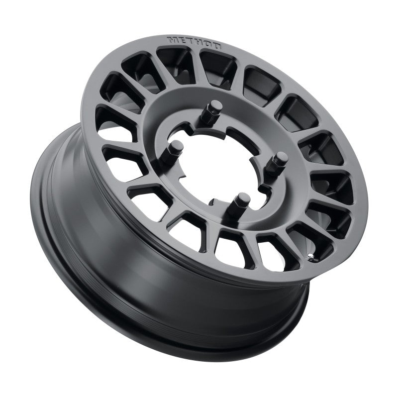 Method MR407 Bead Grip 15x6 / 5+1/51mm Offset / 4x136 / 100mm CB Matte Black Wheel - DTX Performance