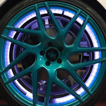 Load image into Gallery viewer, Oracle LED Illuminated Wheel Rings - Double LED - White - DTX Performance