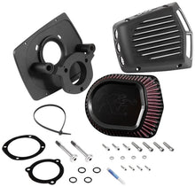 Load image into Gallery viewer, K&amp;N Street Metal Intake System for 08-16 Harley Davidson Touring Models - Shaker Black - DTX Performance