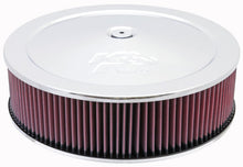 Load image into Gallery viewer, K&amp;N Round Air Filter Assembly 14in. ID / 4..12in. Height / 5.125in. Neck Flange / 7/8in. Drop Ba - DTX Performance