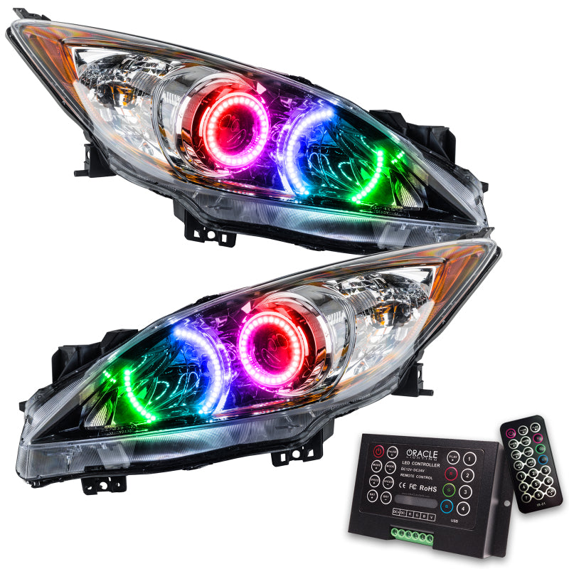 Oracle 10-13 Mazda 3 SMD HL - Halogen - ColorSHIFT w/ 2.0 Controller - DTX Performance