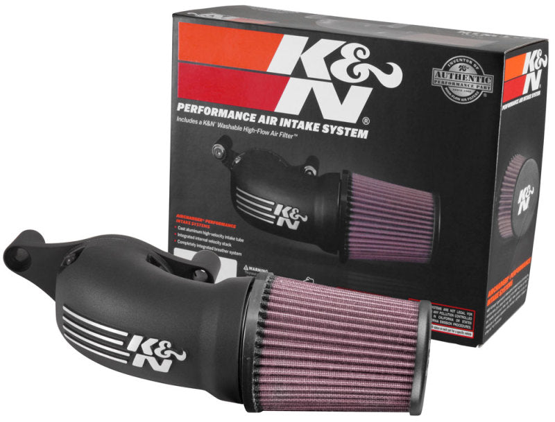 K&N 17-18 Harley Davidson Touring Models Performance Air Intake System - DTX Performance