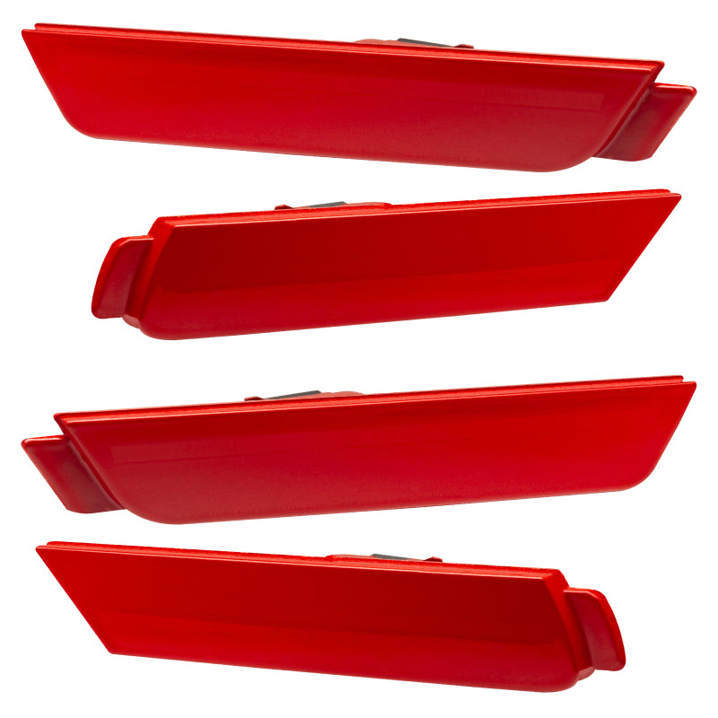 Oracle 10-15 Chevrolet Camaro Concept Sidemarker Set - Ghosted - Victory Red (GCN) - DTX Performance