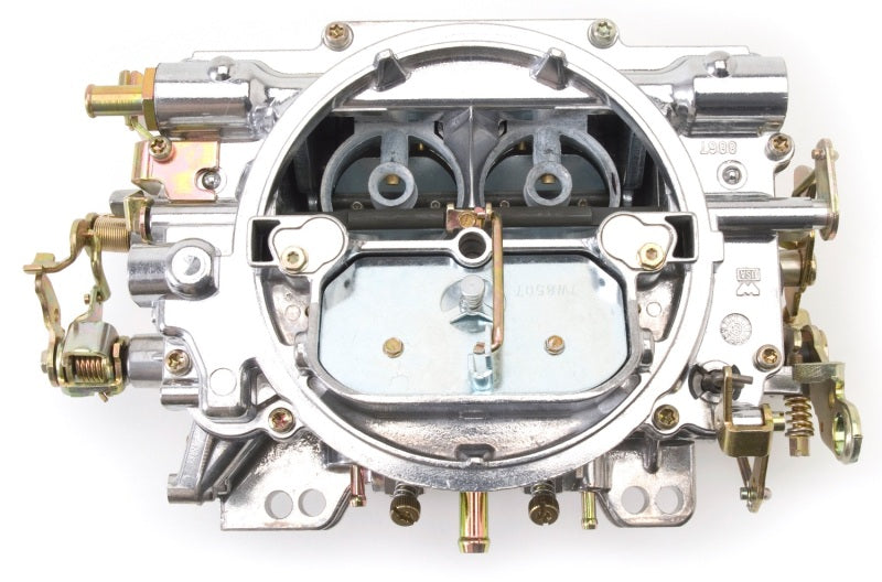 Edelbrock Carburetor Performer Series 4-Barrel 500 CFM Manual Choke Satin Finish - DTX Performance