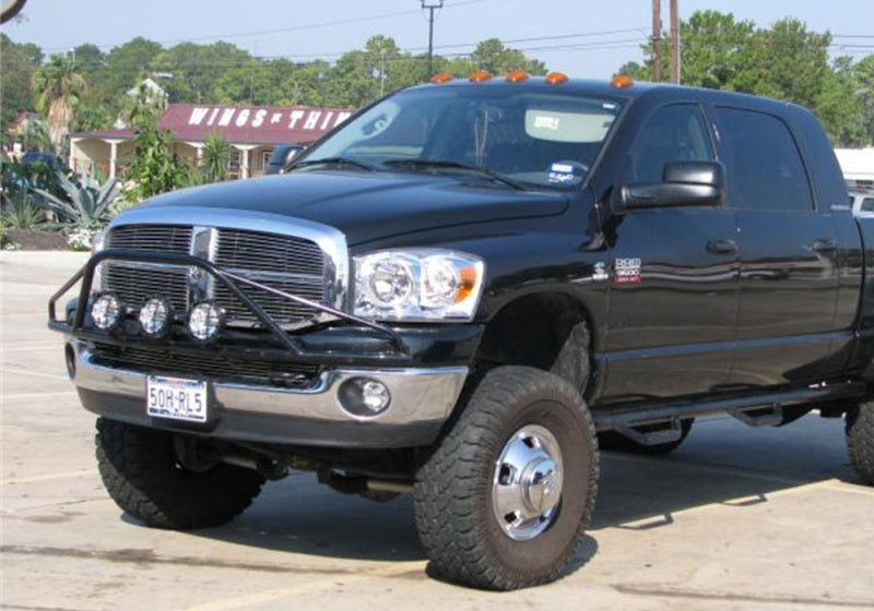 N-Fab Pre-Runner Light Bar 02-08 Dodge Ram 2500/3500 02-03 1500 - Gloss Black - DTX Performance