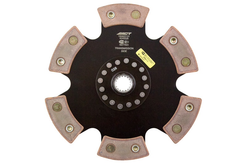 ACT 2003 Dodge Neon 6 Pad Rigid Race Disc - DTX Performance