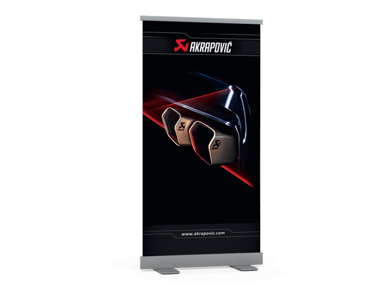 Akrapovic Pull Up Banner CAR - Corvette C8 - DTX Performance