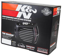 Load image into Gallery viewer, K&amp;N Street Metal Intake System for 08-16 Harley Davidson Touring Models - Shaker Black - DTX Performance