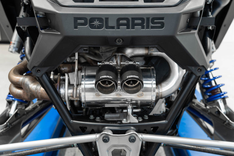 MBRP 22-23 Polaris RZR Pro R Single Slip-on Dual Outlet Performance Series - DTX Performance