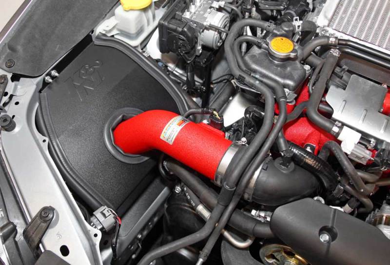 K&N 2015 Subaru WRX-STI 2.5L H4 Red Typhoon Short Ram Intake - DTX Performance