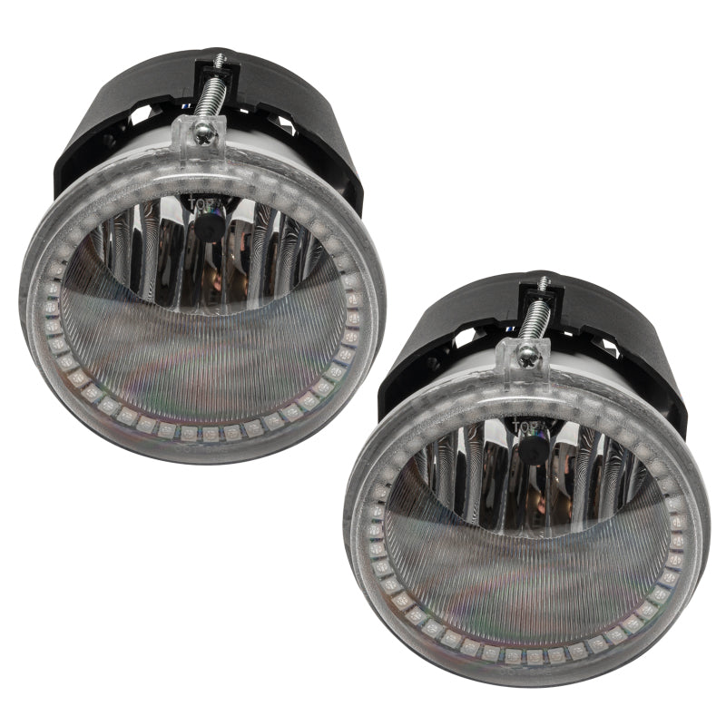 Oracle Lighting 06-10 Jeep Commander Pre-Assembled LED Halo Headlights -Blue - DTX Performance