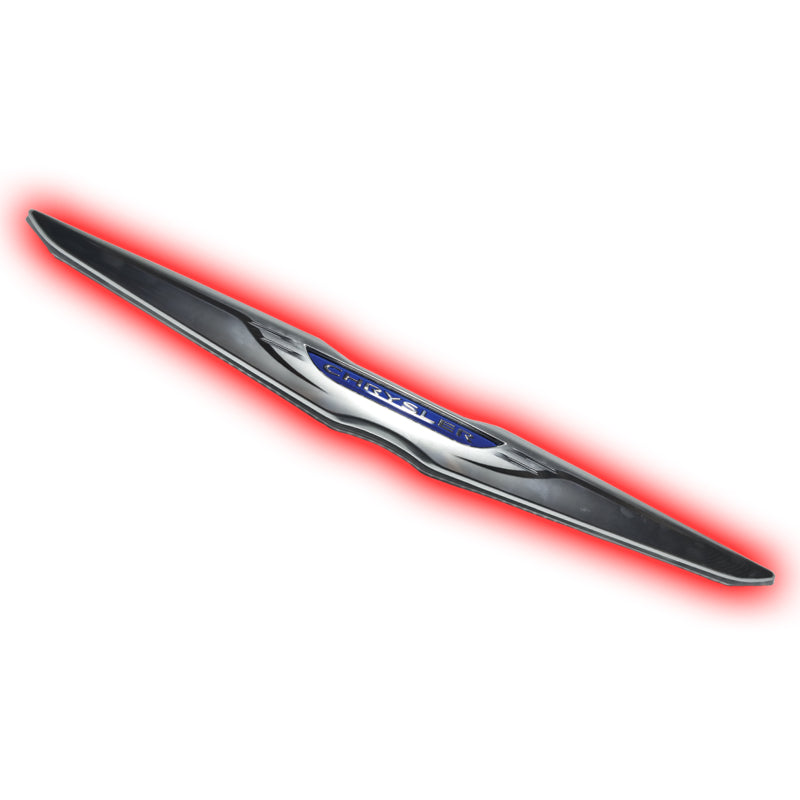 Oracle Chrysler Illuminated LED Sleek Wing - Red - DTX Performance