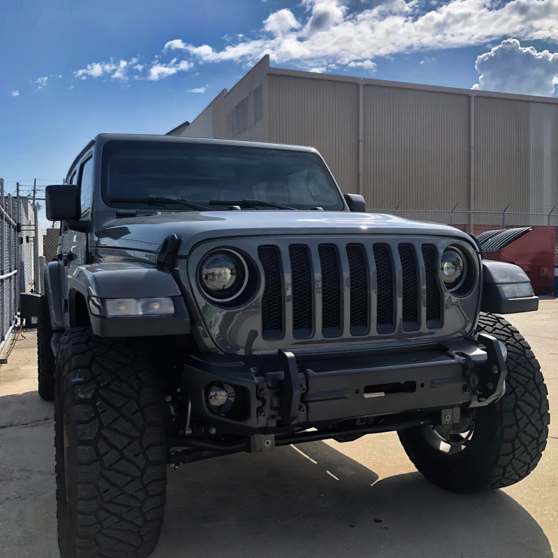 Oracle Jeep Wrangler JL/Gladiator JT Sport High Performance W LED Fog Lights - White - DTX Performance