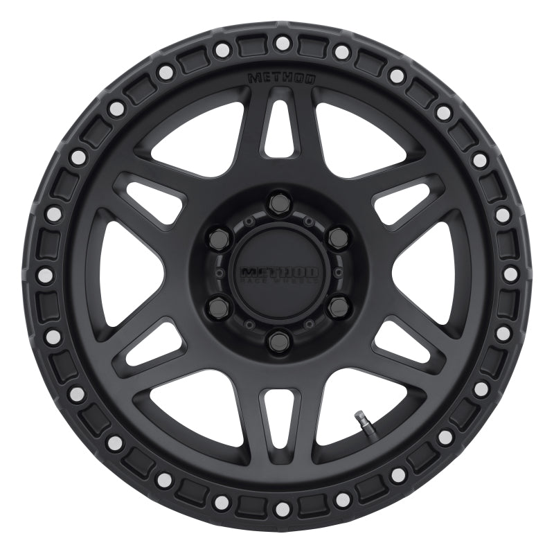 Method MR312 17x9 -12mm Offset 6x5.5 106.25mm CB Matte Black Wheel - DTX Performance