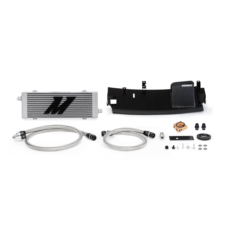 Mishimoto 2016+ Ford Focus RS Thermostatic Oil Cooler Kit - Silver - DTX Performance