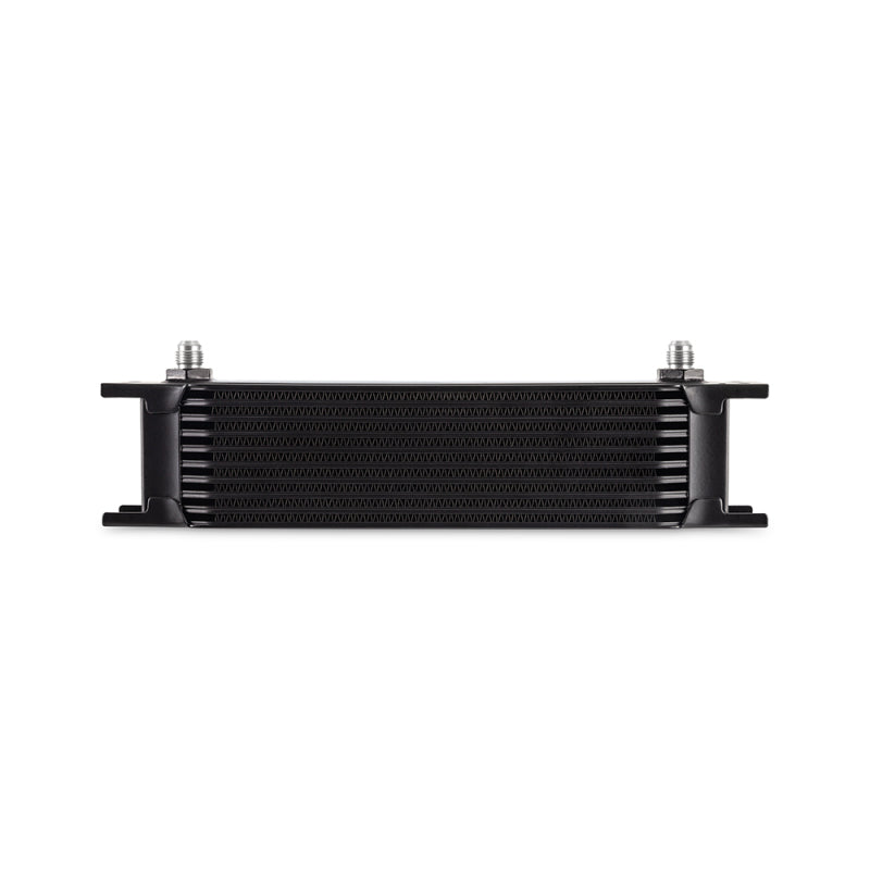 Mishimoto Universal - 6AN 10 Row Oil Cooler - Black - DTX Performance