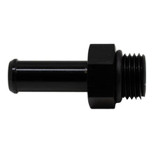 Load image into Gallery viewer, DeatschWerks 6AN ORB Male to 3/8in Male Barb Fitting (Incl O-Ring) - Anodized Matte Black - DTX Performance