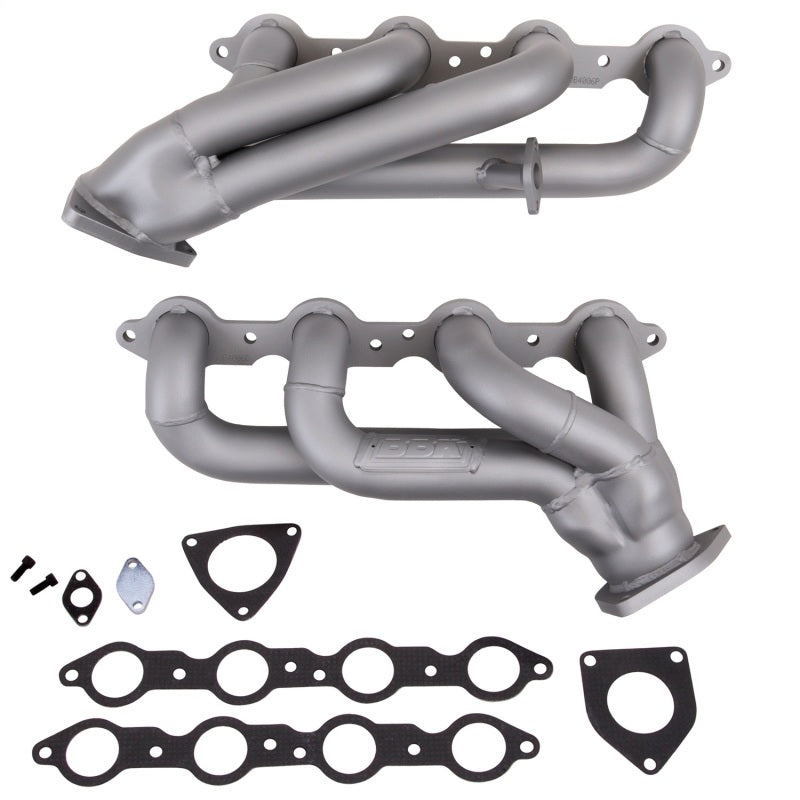 BBK 99-04 GM Truck SUV 6.0 Shorty Tuned Length Exhaust Headers - 1-3/4 Titanium Ceramic - DTX Performance