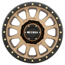 Load image into Gallery viewer, Method MR305 NV HD 18x9 +18mm Offset 8x170 130.81mm CB Method Bronze/Black Street Loc Wheel - DTX Performance