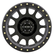 Load image into Gallery viewer, Method MR305 NV 16x8 0mm Offset 5x4.5 83mm CB Matte Black Wheel - DTX Performance