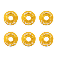 Load image into Gallery viewer, Mishimoto Small Fender Washer Kit (6pcs) - Gold - DTX Performance