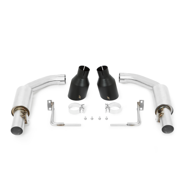 Mishimoto 2015+ Ford Mustang Axleback Exhaust Pro w/ Black Tips - DTX Performance