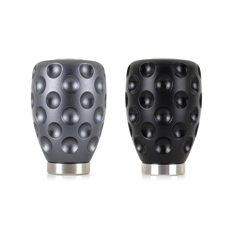 Mishimoto Steel Core Dimple Shift Knob Gunmetal Aluminum - DTX Performance