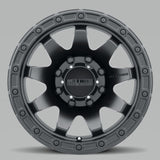 Method MR317 18x9 +18mm Offset 8x180 130.81mm CB Matte Black Wheel