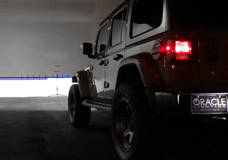 Oracle Jeep JL/Gladiator JT Oculus Switchback Bi-LED Projector Headlights - Amber/White Switchback - DTX Performance