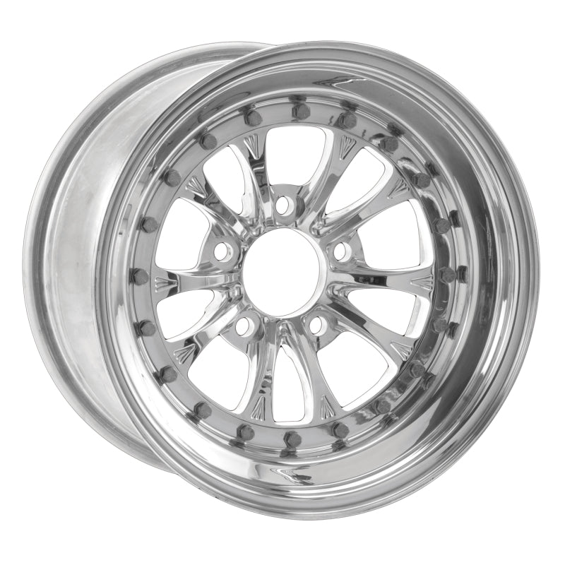 Weld Vitesse 15x9 / 5x4.75 BP / 4.5in. BS Polished Wheel - Non-Beadlock - DTX Performance