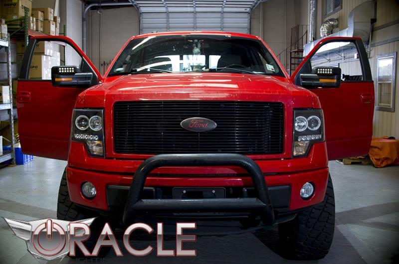 Oracle 09-14 Ford F150/Raptor Off-Road Mirrors - 6000K - DTX Performance