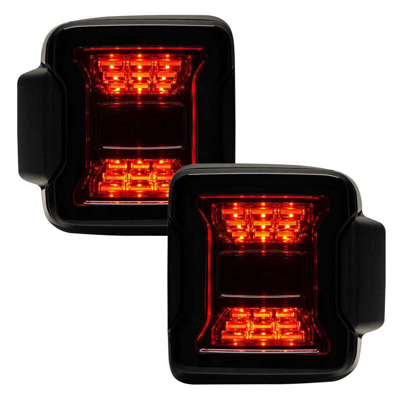 Oracle Jeep Wrangler JL Black Series LED Tail Lights - DTX Performance