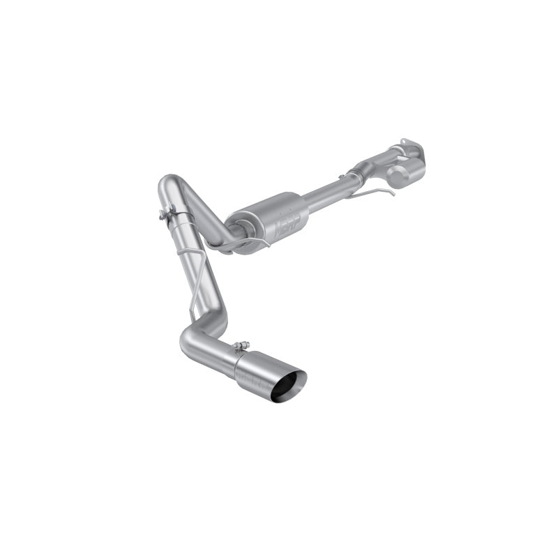 MBRP 19-24 GM 1500 Silverado/Sierra 2.7L T304 SS 3in Cat-Back w/ Single Side 4in Dual Wall Tip - DTX Performance