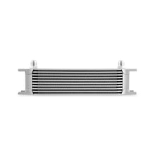 Load image into Gallery viewer, Mishimoto Universal -8AN 10 Row Oil Cooler - Silver - DTX Performance