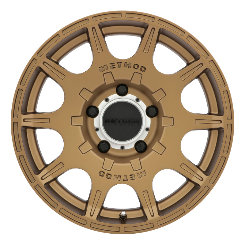 Method MR308 Roost 18x9 +18mm Offset 5x150 110.5mm CB Method Bronze Wheel - DTX Performance