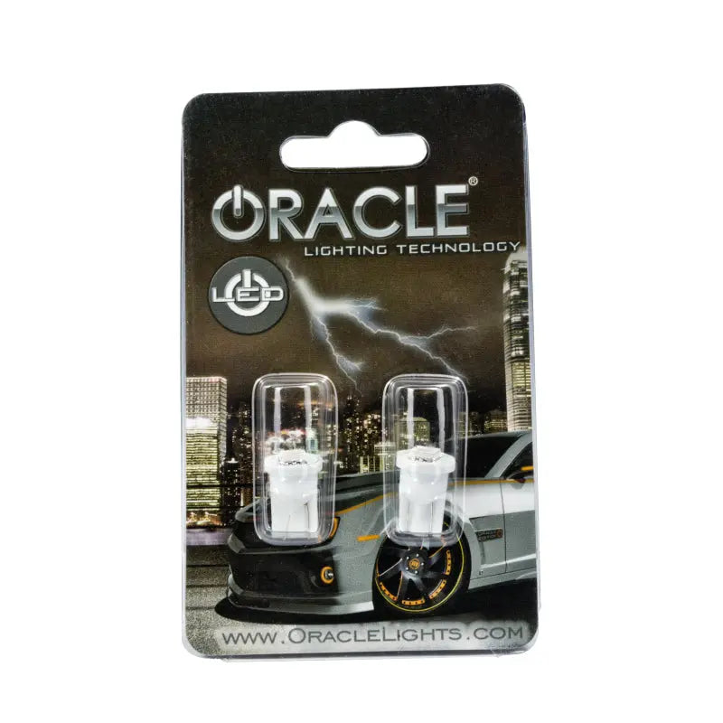 Oracle T10 1 LED 3-Chip SMD Bulbs (Pair) - Green - DTX Performance